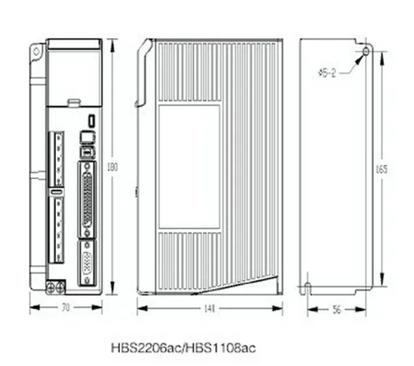 HBS2206+1103HBM120H-1000-HBS2206-Dimension