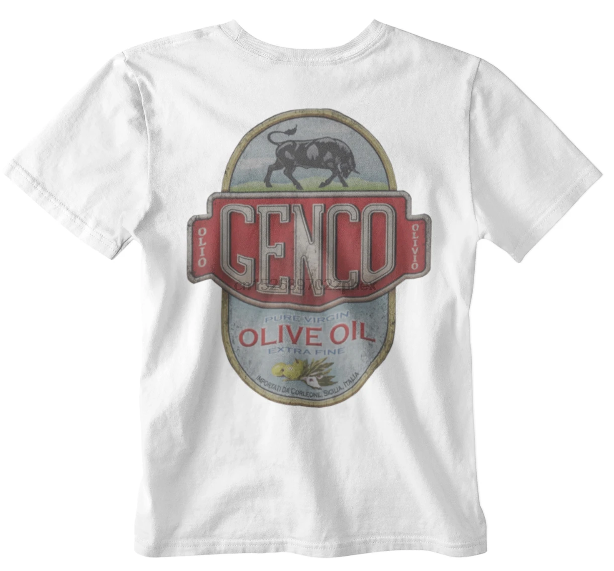 

Genco Olive Oil Company T SHIRT Retro Movie The Godfather Vito Corleone TEE