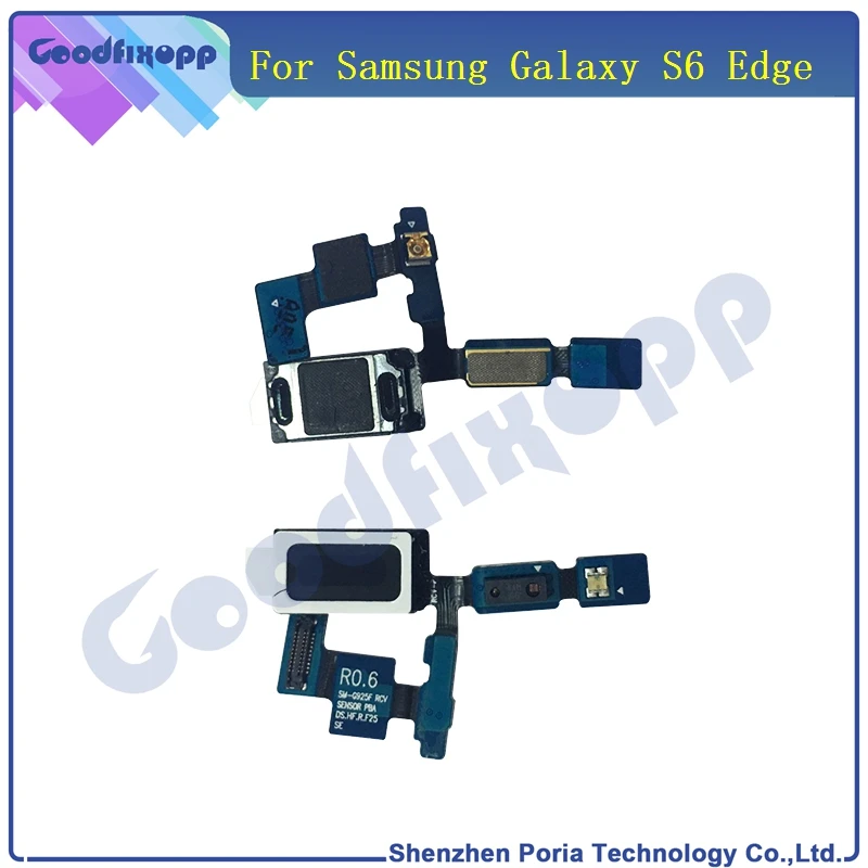 SM0066 Original New For Samsung Galaxy S6 Edge G925 G925F Earpiece Ear Speaker With Light Proximity Sensor Flex Cable Replacement(3)