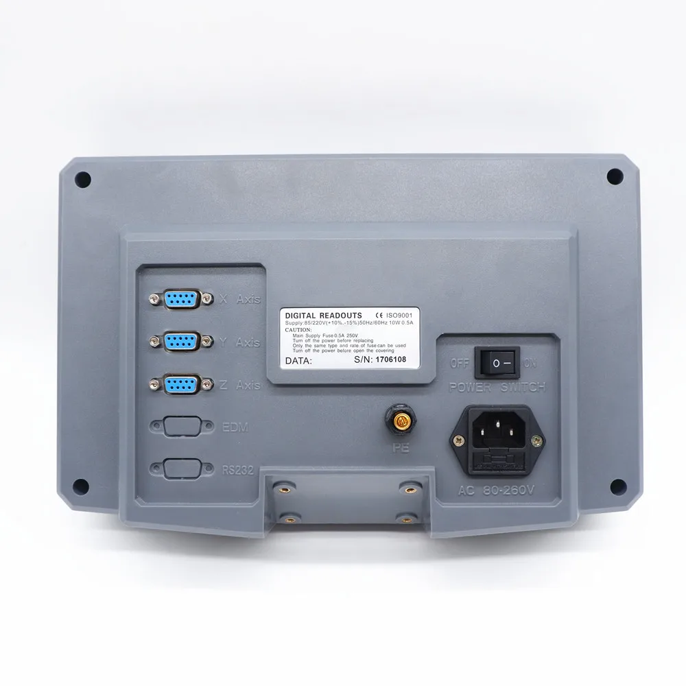 3 оси DRO цифровой индикации SNS-3V Новая цветная панель и 3 штуки 0,005 мм ttl EIA-422-A цифровой линейный стеклянный датчик