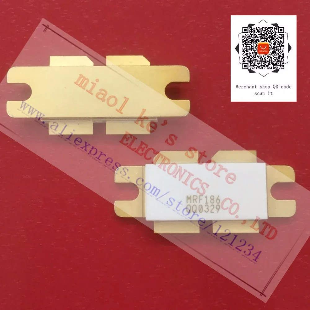 

MRF186 mrf186 MRF 186 [ 28-65V 2X400mA 120W 1.0GHZ CASE375B-04 ] - High quality original transistor