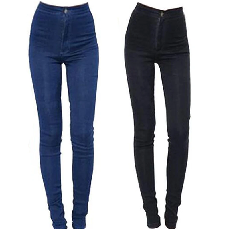 Goede 2019 Nieuwe Mode Jeans Vrouwen Potlood Broek Hoge Taille Jeans Sexy Slim Elastische Skinny Broek Broek Fit Lady Jeans Plus size