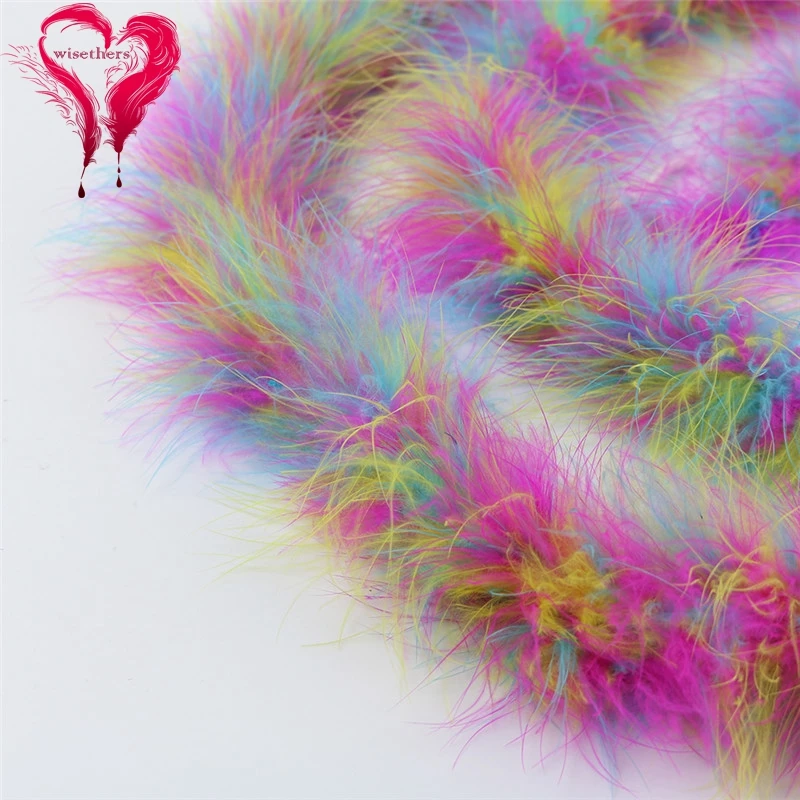 colorful marabou feather boa 3