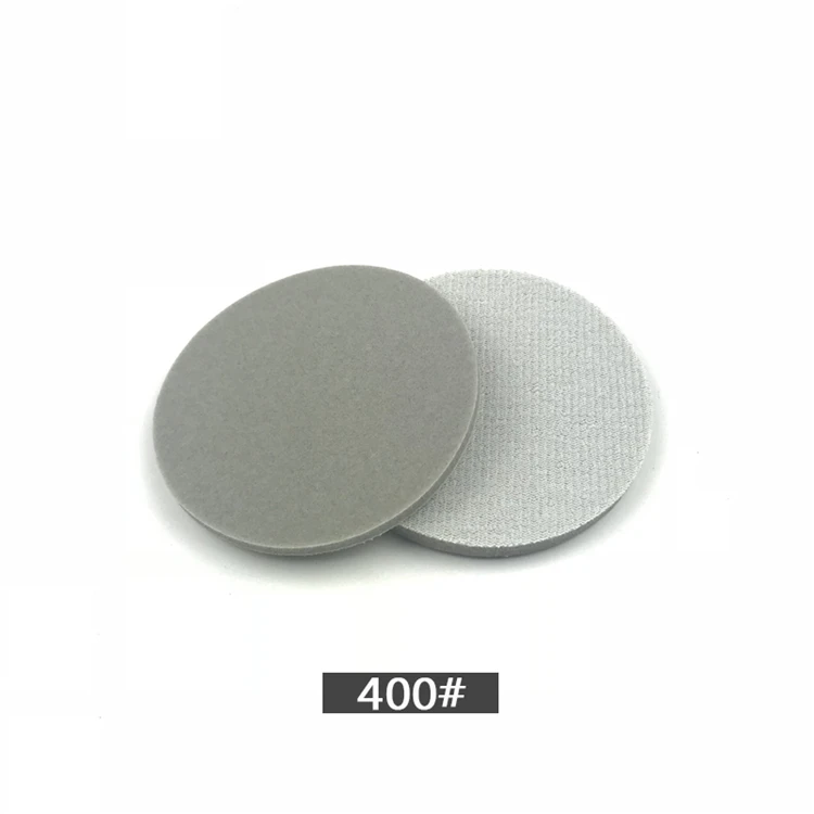 POLIWELL 5 шт. 3 дюйма 75 мм диск для флокирования шлифовальная губка зернистость 150~ 2000 Влажная и сухая губка наждачная бумага для шлифовки полировки инструментов
