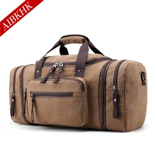 Новое поступление холст Дорожные сумки для Для мужчин большой Ёмкость Портативный мужской Сумки на плечо Для Мужчин's Сумки Винтаж путешествия Вышивка Крестом Пакет