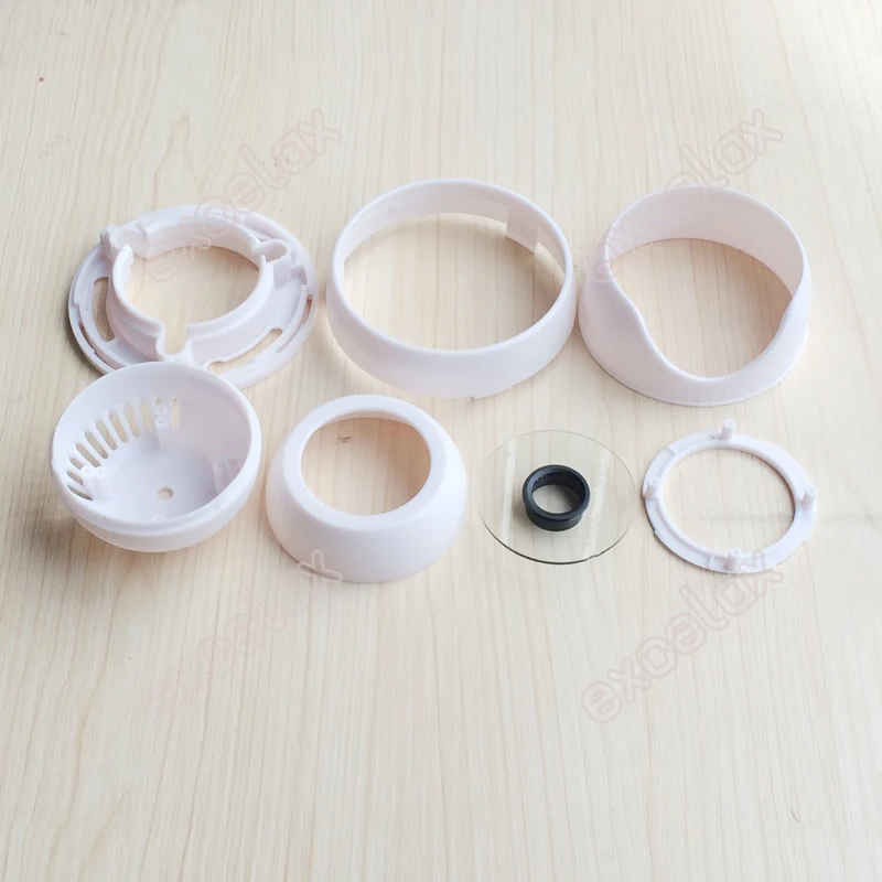 2PCS/Lot Plastic Mini Eyeball Dome Camera Case for 24PCS IR LED Board M12 Fixed Lens Indoor Video Security CCTV Camera Assembly