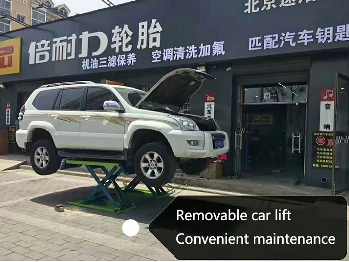Removable Car Lift With Capacity 3000kg Portable Automatic Lifting Modle 1760s Lifting Capacity