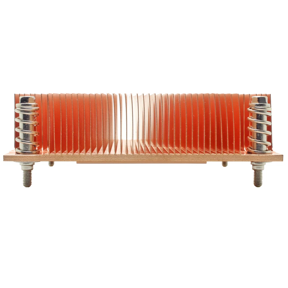 Radiador Dissipador de Calor para Cpu Servidor 1u para Intel Core Xeon Lga 1155 1156 1150 1151 Computador Industrial Resfriamento Passivo - Imagem 3