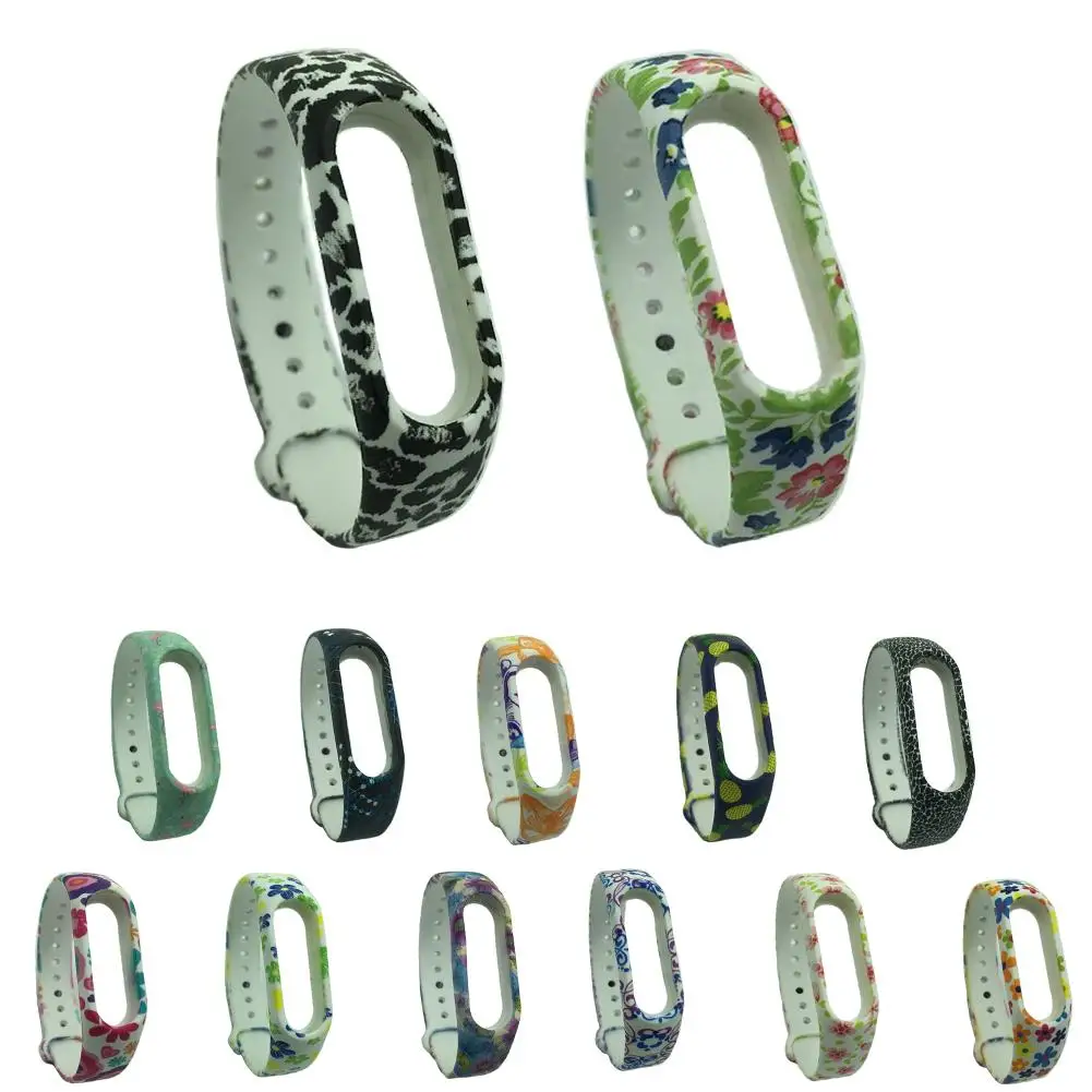 2017 Новый силиконовый сменный ремешок для Miband 2 Xiaomi Mi band умный браслет двойной цвет