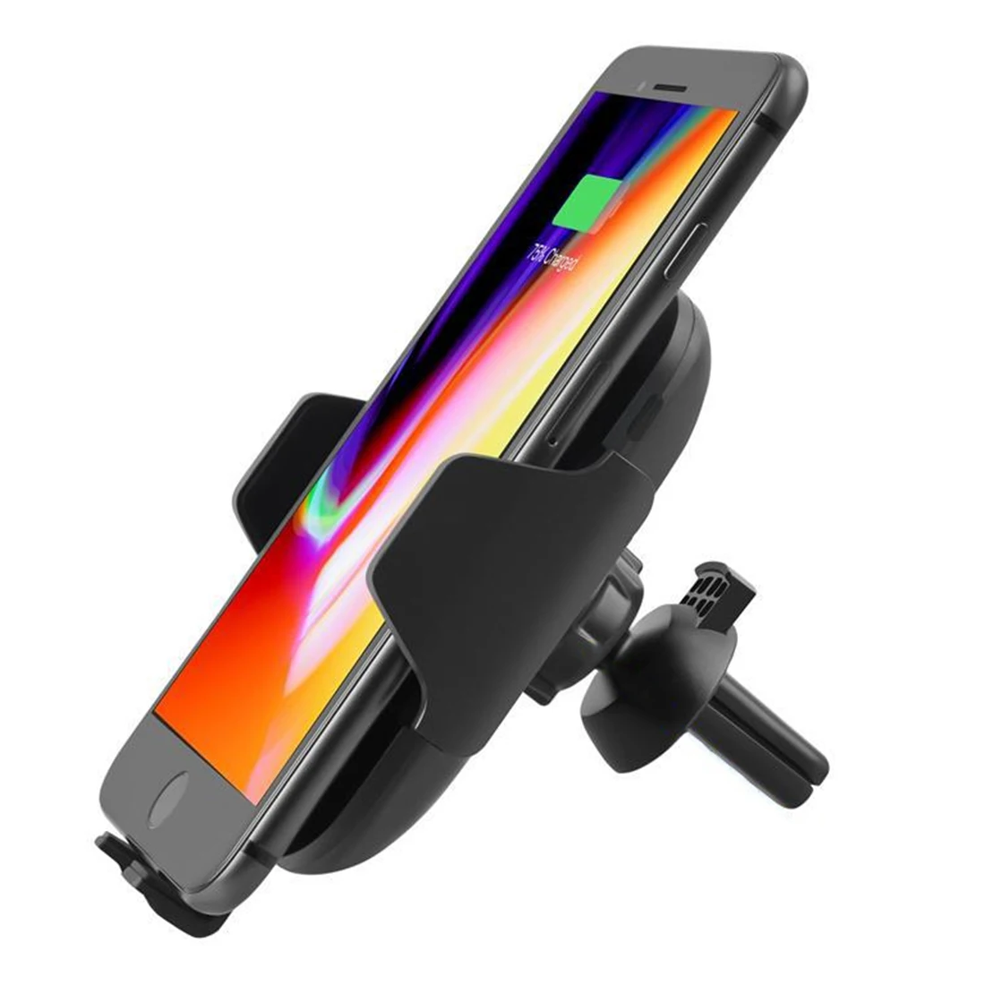 

Etmakit Car Mount Qi Wireless Charger For Mobile Phone Quick Charge Fast Wireless Charging Pad Car Holder Stand