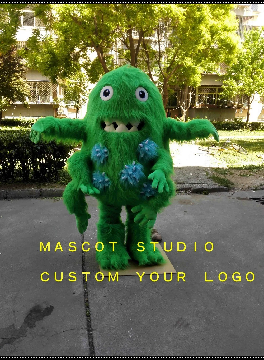 Bacterium Germ monster Mascot virus Costume custom fancy costume anime ...
