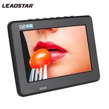 Leadstar Digital HD tv 800x480 7 дюймов DVB-T2 ТВ и аналоговый телевизионный ресивер Поддержка TF карты и USB аудио и видео DVB-T tv