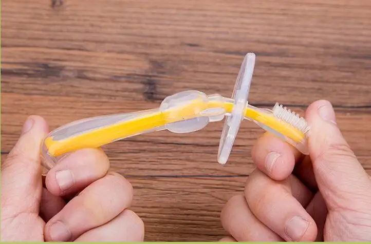HI& JUBER детская зубная щетка палец кремния зубная щётка детские мягкие силиконовые учебная зубная щетка Детские для ухода за зубами зубная щетка