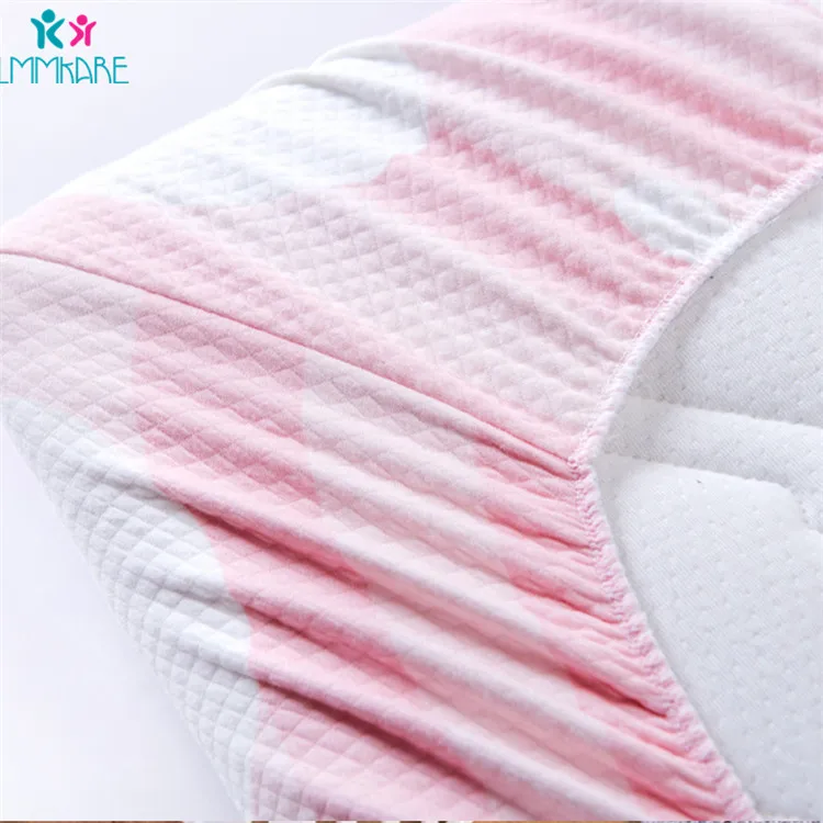 Fox Lion Knitting Cotton Crib Fitted Sheet Soft Breathable Baby Bed Mattress Cover Potector Newborn Bedding Cot Plus Size