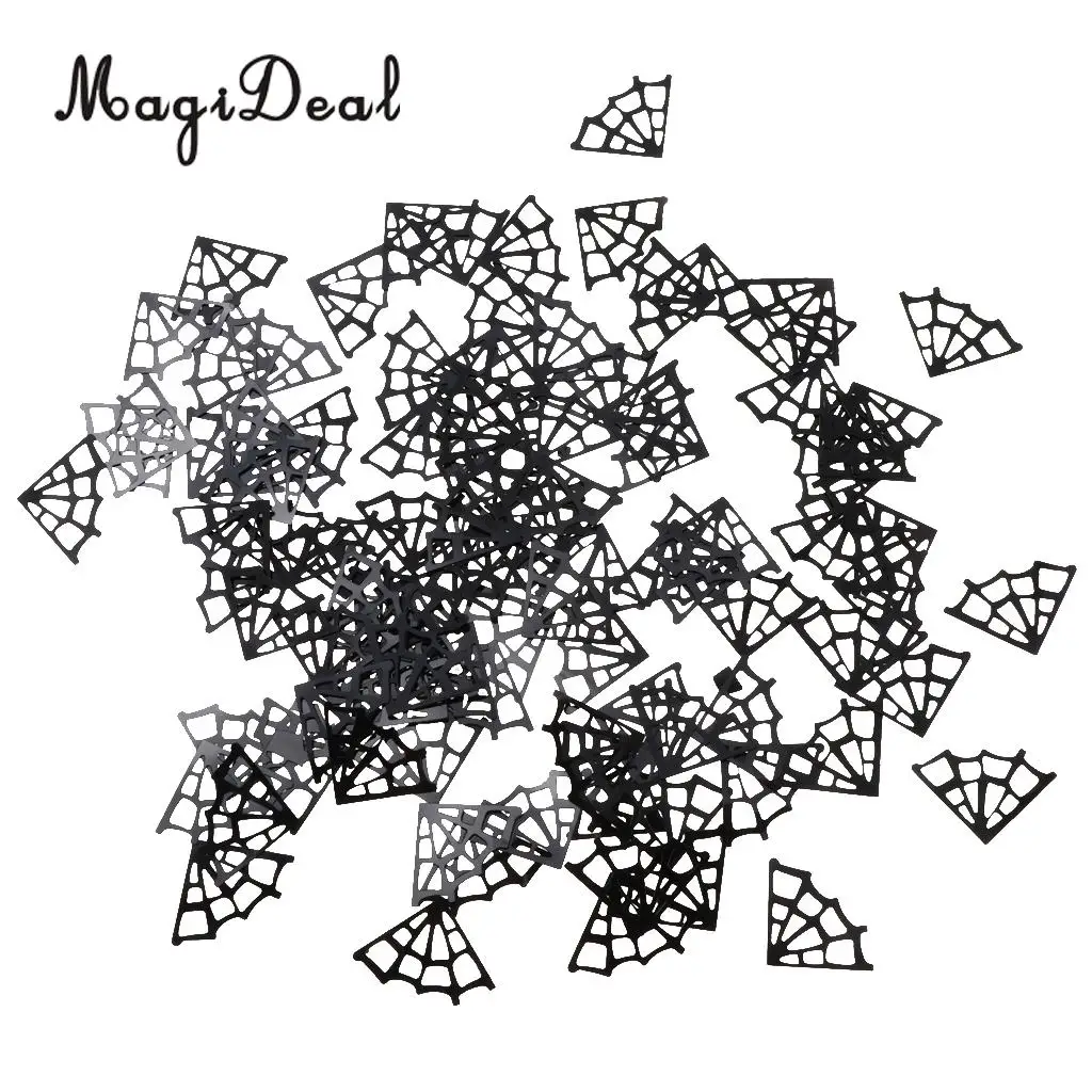  Spider Webs Table Scatter Halloween Party Confetti Fun Accessories