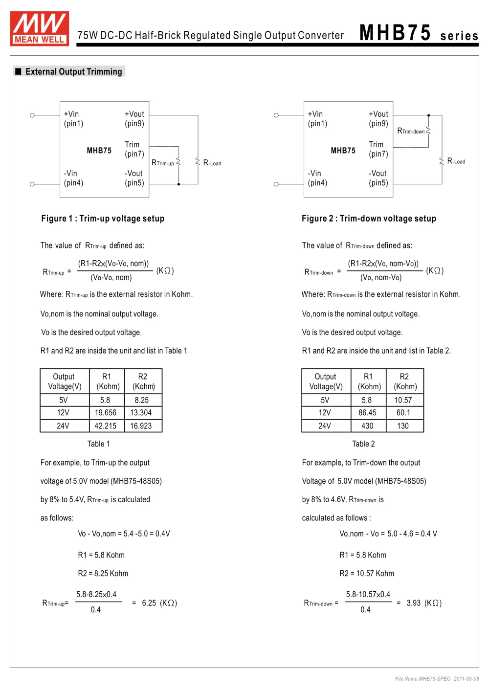 [Powernex] означает хорошо оригинальный mhb75-12s12 12 В 6.25a Meanwell mhb75 12 В 75 Вт DC-DC половина -кирпично-регулируемый одного Выход конвертер