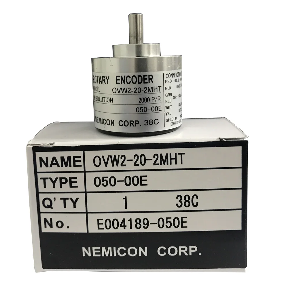 Stock 6mm shaft optical sensor OVW2-20-2MHT 2MHC 2MD 2000 pulse solid shaft rotary encoder original encoder Stock 6mm shaft optical sensor OVW2-20-2MHT 2MHC 2MD 2000 pulse solid shaft rotary encoder original encoder