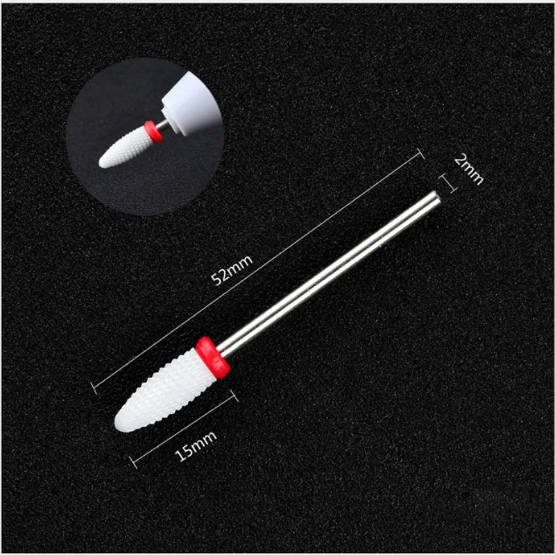 Керамический сверло для ногтей для Электрические маникюрные сверла машина аксессуары для омертвевшей кожи пилка для ногтей инструменты