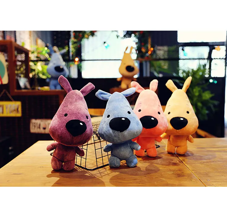 Confused dog doll cartoon dizzy dog plush toy doll free shippingdog