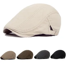 Регулируемая Кепка берета s для мужчин и женщин, весенне-летняя дышащая Кепка с козырьком от солнца для женщин и мужчин, однотонные Плоские береты, Кепка унисекс, шапка плюща