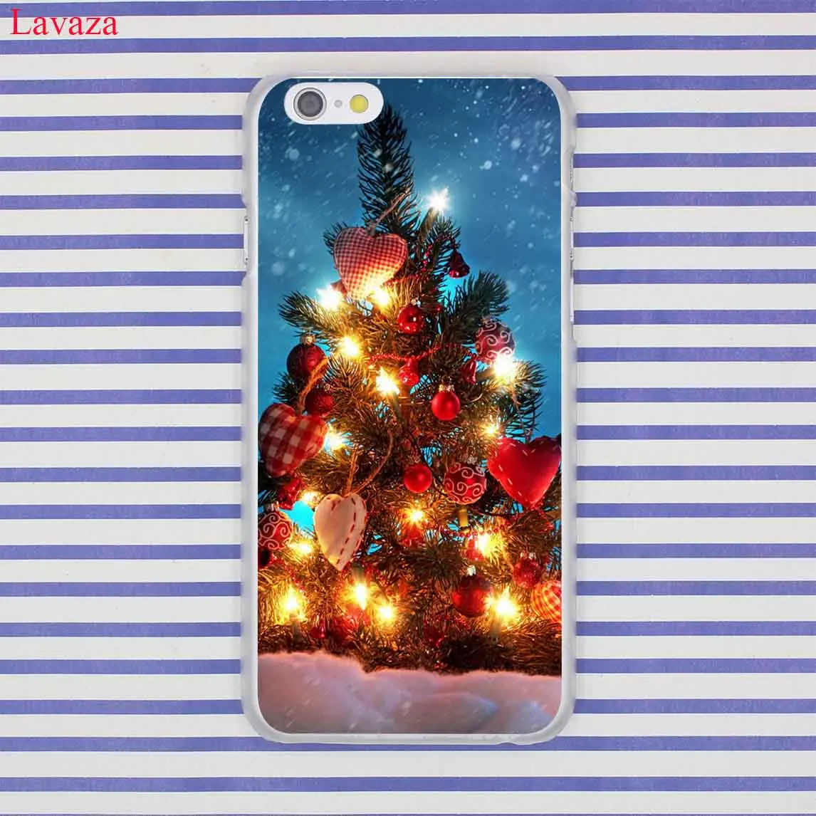 Чехол для телефона Lavaza happy new year merry Christmas Tree Snow Flakes для iPhone XR XS X 11 Pro Max 10 7 8 6 6S 5 5S SE 4S 4 - Цвет: 5