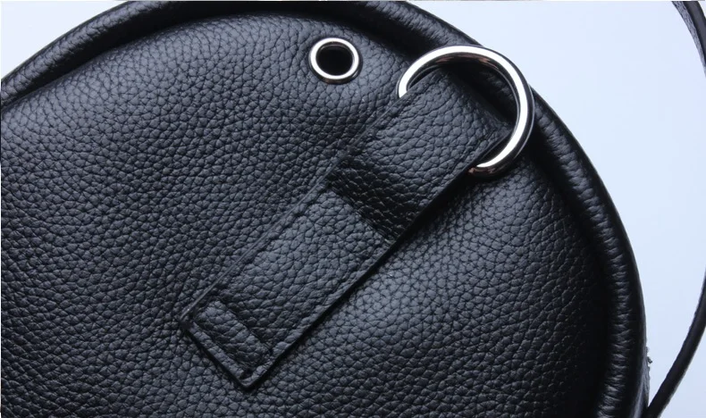 Shoulder Bags Female Travel Bag 2017 New Fashion Leather Bagpack Women Black Silver24
