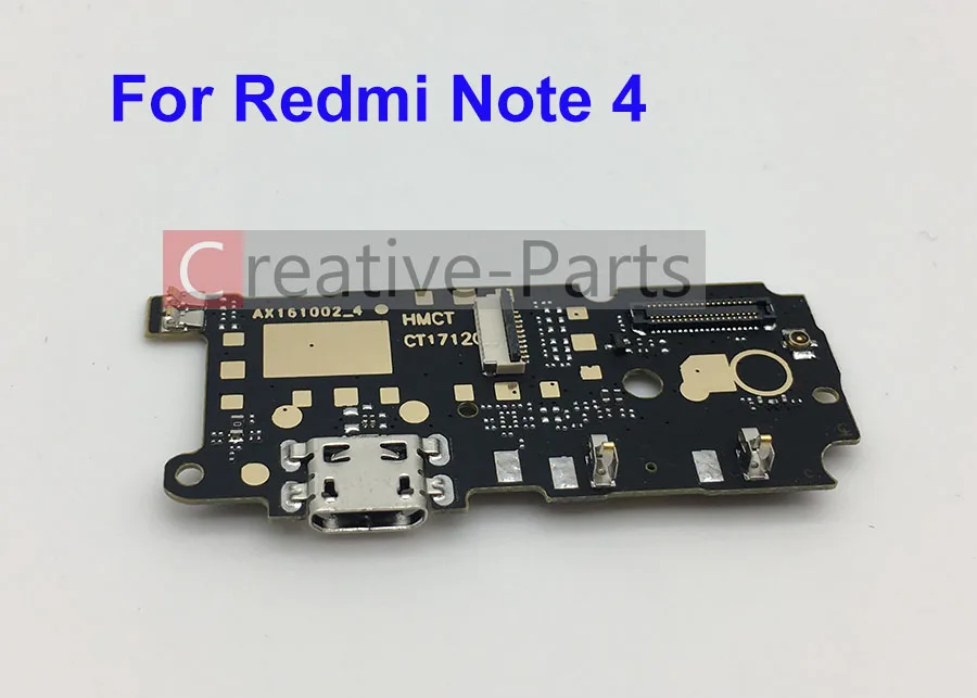 Оригинальная дополнительная пластина с разъемом USB типа C для Xiaomi Redmi Note 4|plate|redmi note