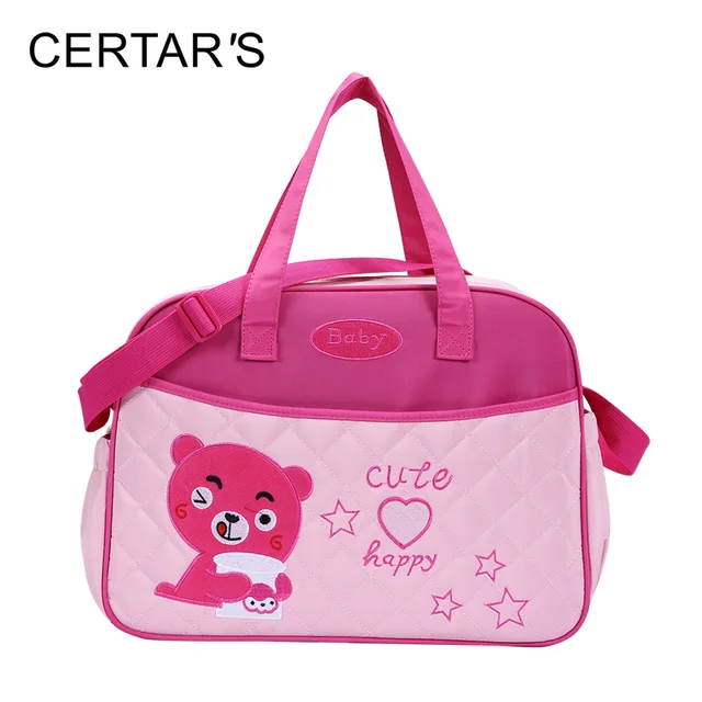 Certar S Fashion Baby Diaper Bags Mother Tote Bag Animal Bear Large Certar S Fashion Baby Diaper Bags Mother Tote Bag Animal Bear Large Capacity Ny Multifunction Changing Messenger