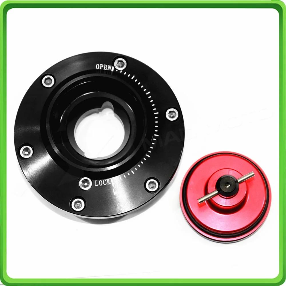 Nimble Quick Lock Fuel Cap  Gas Tank Cap - For Triumph Daytona 675  675 R 2011-2016 & Speed Triple 1050 2011-2016 (41)