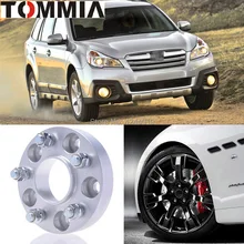 Подходит для Subaru Outback 2 шт. колесо-концентратор центриковые прокладки шин адаптеры диски фланец 5x100 центральное отверстие 56,1 мм алюминий