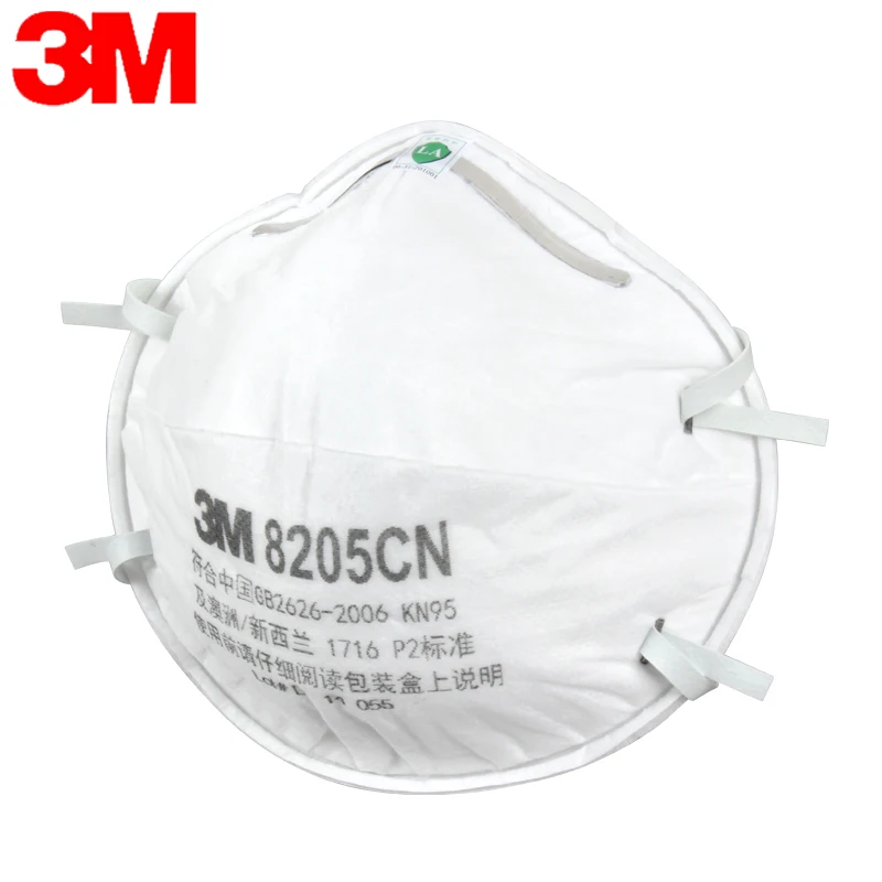 

3M 8205CN Dust respirator mask Non-oily particulate matter pm2.5 Protective mask Smoke Metal dust Breathing mask