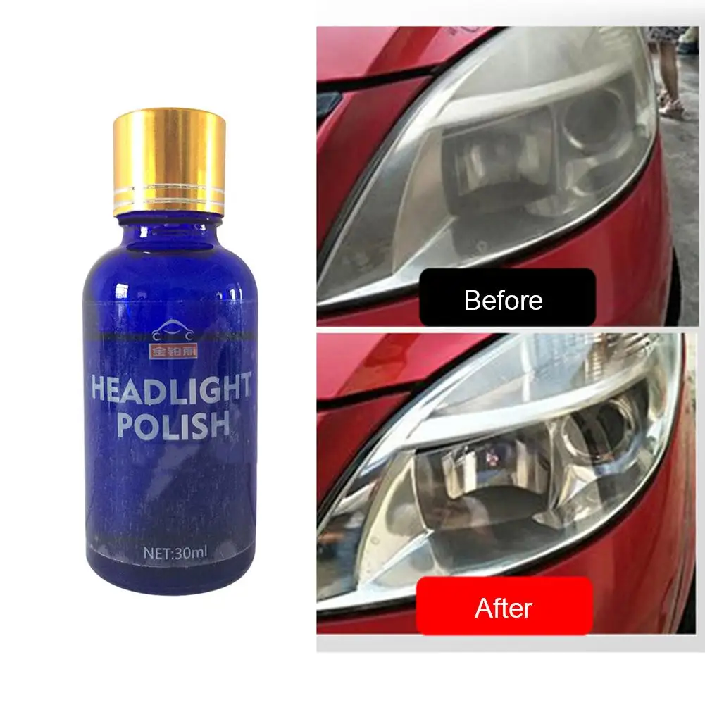 

30ml Anti Scratch Auto Headlight Renovation Repair Agent Anti Scratch Car Coating Polishing Liquid