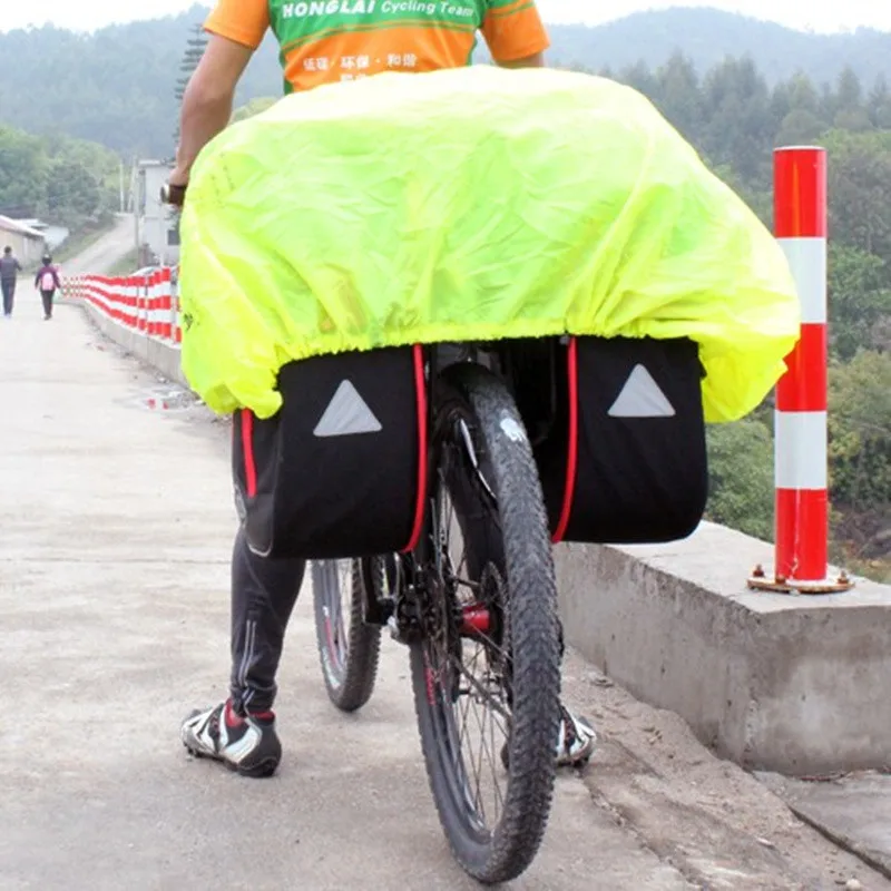 Clearance B-SOUL 50L Large Capacity Bicycle Saddle Bags Waterproof Bicycle Rear Seat Trunk Bag Panniers for Cycling Bycicle Accessories 6