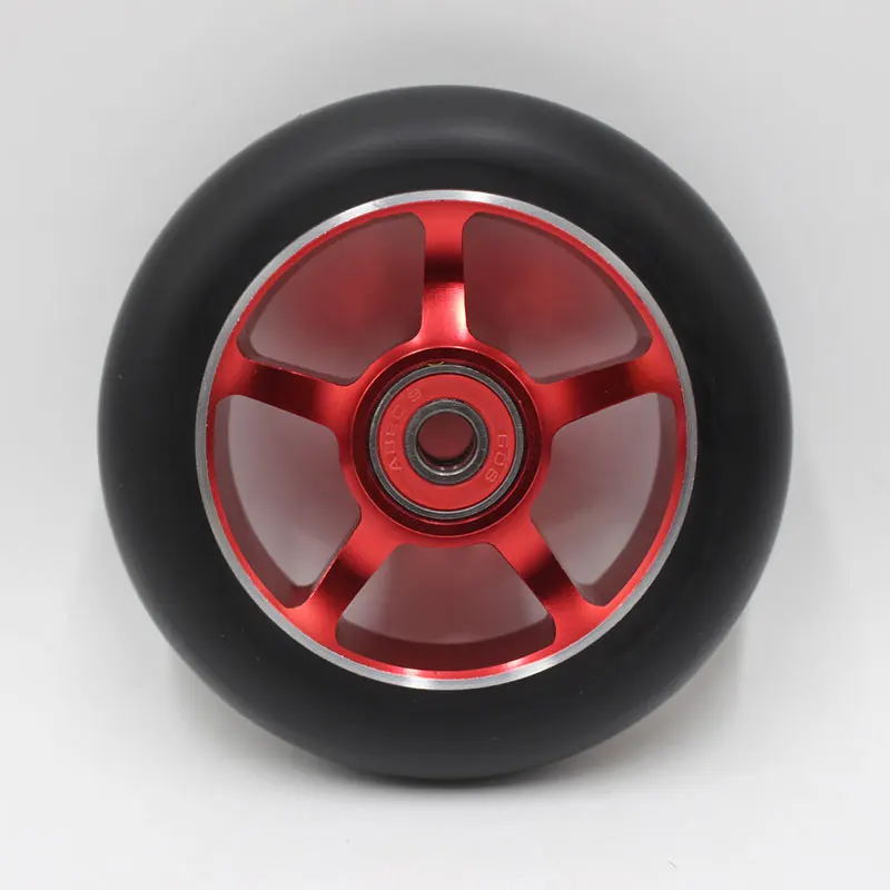 Prix pour 2 PCS (y compris ABEC-9 roulements)! Livraison gratuite! Produits Chaude! Nouveau style professionnel stunt scooter roues 110X24 MM 88A Prix pour 2 PCS (y compris ABEC-9 roulements)! Livraison gratuite! Produits Chaude! Nouveau style professionnel stunt scooter roues 110X24 MM 88A