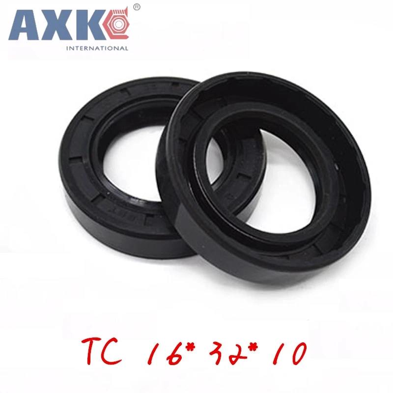 20pcs/NBR Shaft Oil Seal TC-16*32*10 Rubber Covered Double Lip With Garter Spring/consumer product | Обустройство дома