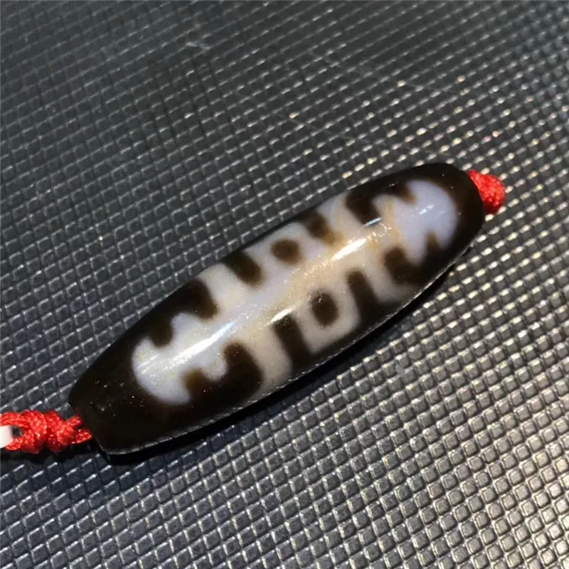 

181018-1 Beads Handmade Stone Powerful Longvity Amulet Cinnabar Dots for Necklace Bracelet pendant High Quality Collectiable
