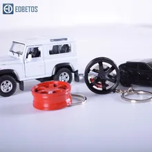 TE37 стильный брелок для ключей, Подарочный обод колеса, брелок, тормозной диск для автомобиля, аксессуары, автозапчасти, автомобильный брелок для Audi, Honda, Benz, BMW, NISSAN