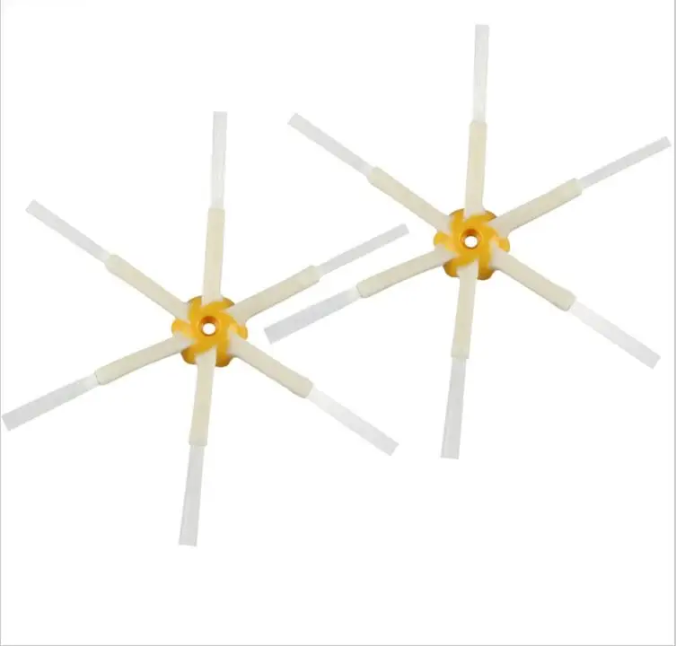 

2 Pieces New Side Brush 6-armed for iRobot Roomba 500 600 700 Series 550 560 630 650 760 Robot Roomba Free Shipping