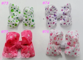 

free shipping 500ps mix color 3'' fashion Boutique hair bows toddle hair bows hair accessories abc boutique hair bows