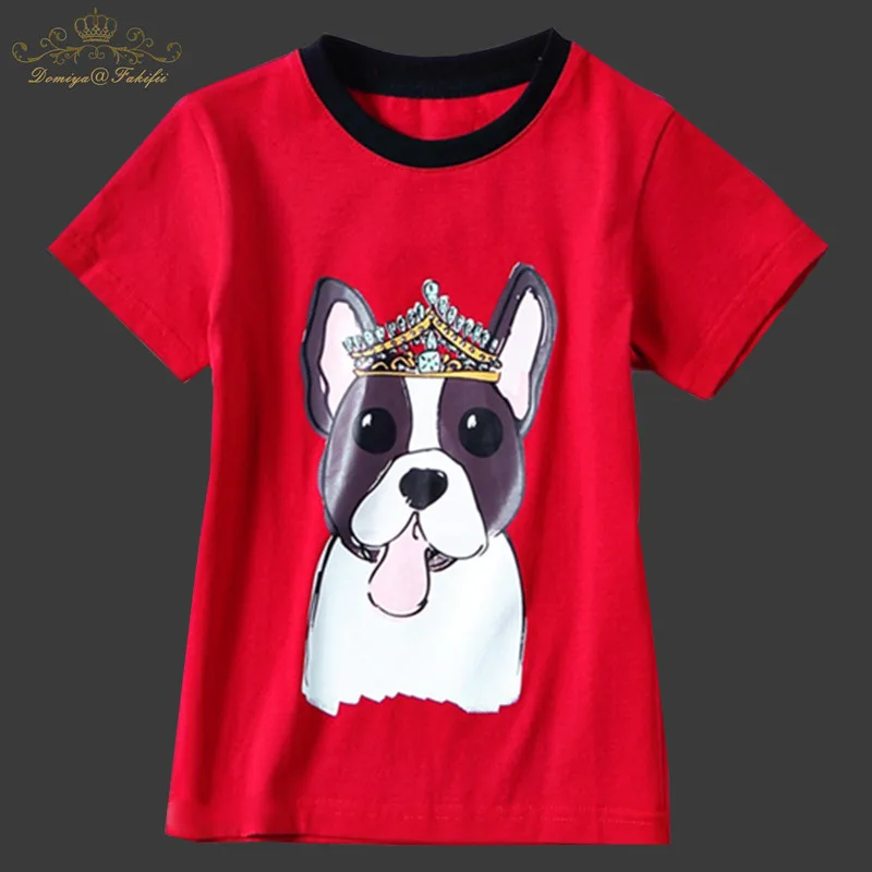 

Boys Short Sleeve Tops 2018 Brand Summer Clothing Baby Boy Sweatshirts Animal Pattern Children T shirts for Kids Boys Clothes