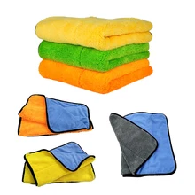 BU-Bauty 45 см x 38 см супер толстое плюшевое полотенце из микрофибры для чистки машины тряпки уход за автомобилем микрофибра воск полировка полотенца автомобильные