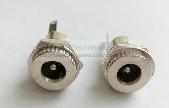 

NCHTEK DC Power 5.5x2.5mm Jack Socket Female Panel Mount Connector Adapter, 2.5mm Chassis Jack,Solder Type/Free Shipping/6PCS