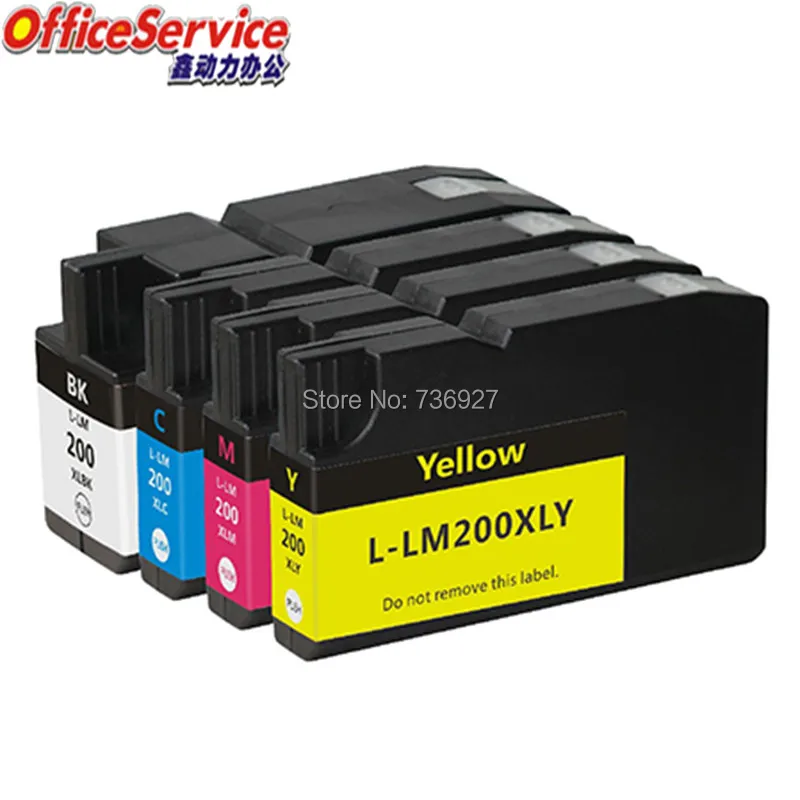 LM200 LM 200XL совместимый чернильный картридж для Lexmark OfficeEdge Pro4000c Pro4000 Pro5500 Pro5500t