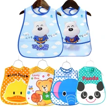 Детские нагрудники CHUYA для мальчиков и девочек, Слюнявчики бандана, детские нагрудники, водонепроницаемые детские нагрудники банданы babero con mangas largas