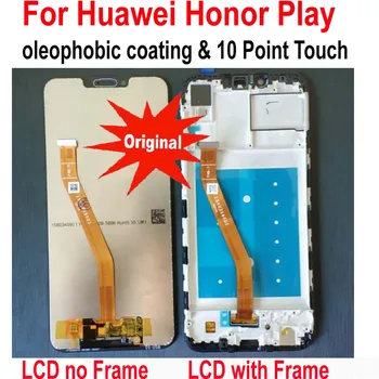 

Original New Best Working Frame + LCD Display Touch Panel Screen Digitizer Assembly Glass Sensor For Huawei Honor Play COR-L29