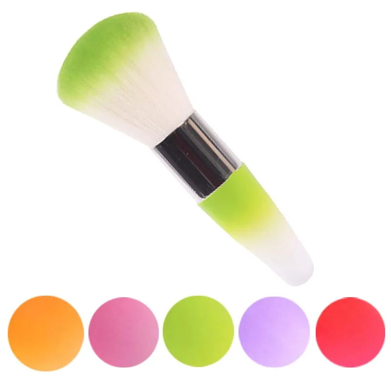 

2017 New Colorful Nail Tools Legal Brush Remove Dust Powder For Acrylic Nails And Nail Art Dust Cleaner Nail Brush