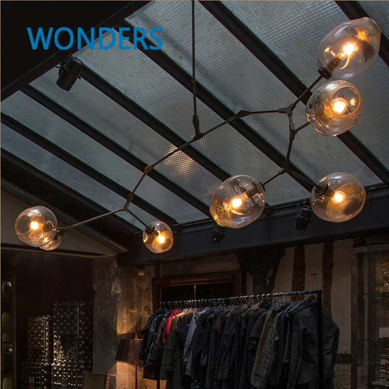 

Characteristic Lindsey Adelman Pendant branch Light Nordic sitting room bedroom restaurant light Industrial engineering lamp