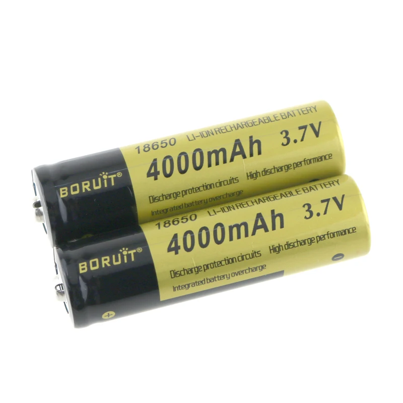 

18650 Li-ion Rechargeable Battery BRC 18650 Battery 3.7V 4000mAh Lithium Flashlight Torch Battery