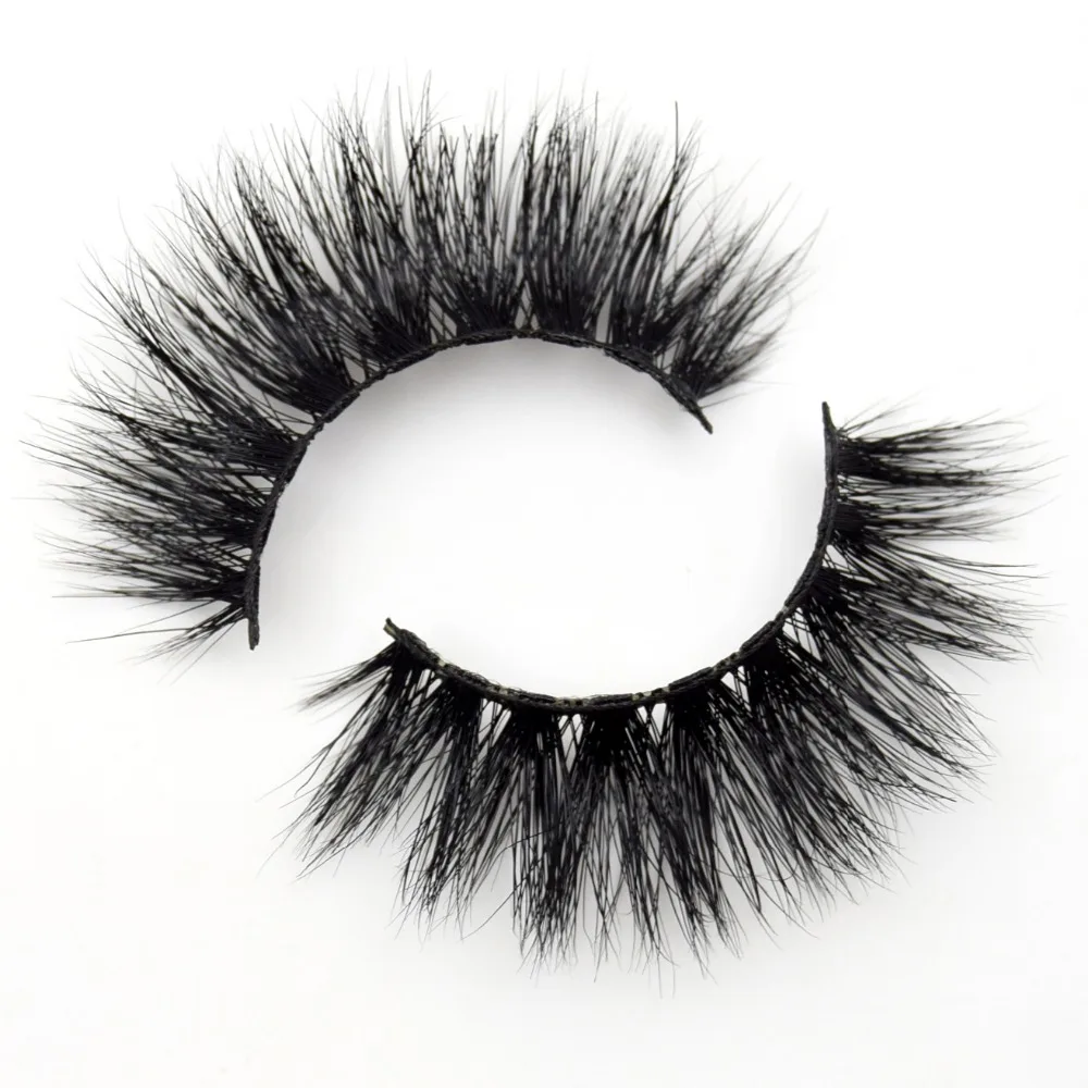 

Visofree Lashes 3D Mink Eyelashes Volume Mink Eyelash Extensions Thick Mink Lashes Cruelty free Fluffy Natural False Lashes R01