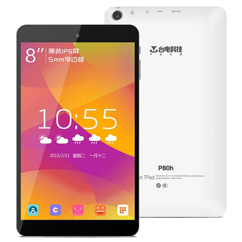 Lowest Price Original Teclast P80h MT8163 Quad-core 8.0 inch IPS 1GB + 8GB Android 5.1 Tablet PC, HDMI GPS OTG Bluetooth Wifi